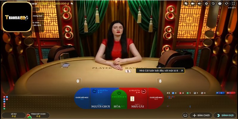 Luật chơi Baccarat chi tiết