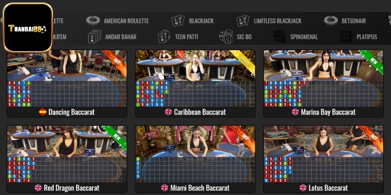 Nên cược nhiều bàn Baccarat