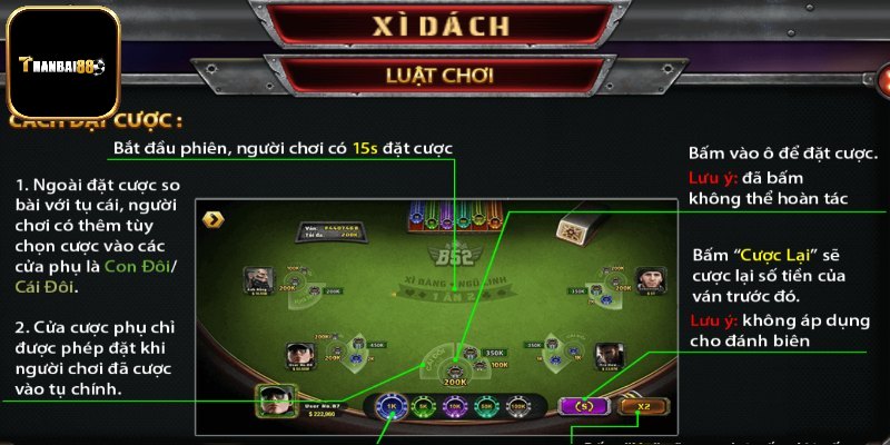 Tìm hiểu cách tính giá trị bài trong xì dách